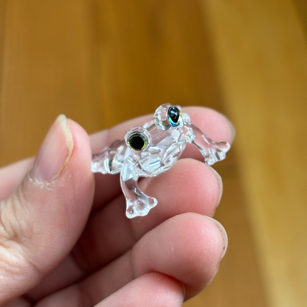 Swarovski Crystal Frog